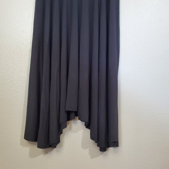 NWOT Softwear By Mark Singer Asymmetric Flowy Dress Sleeveless Midi Tank Dress - Picture 9 of 14